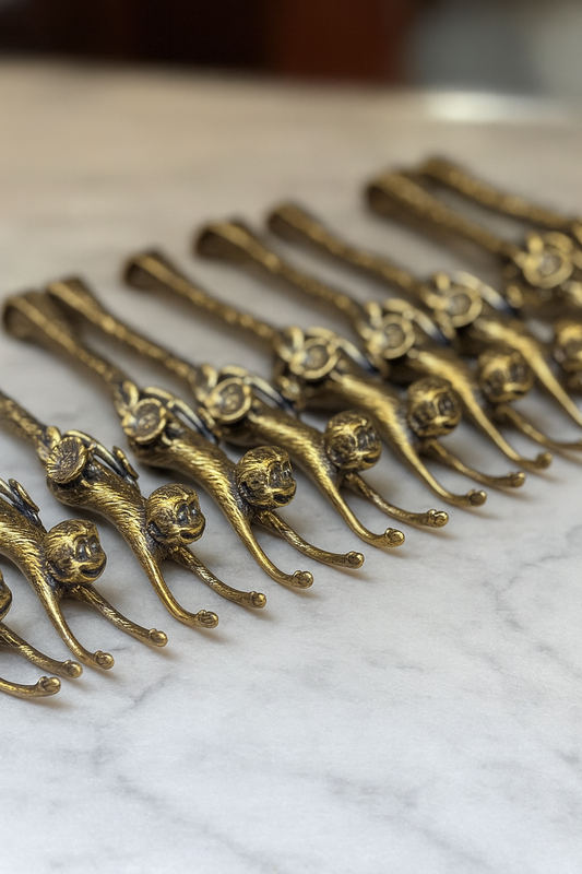 Monkey Cutlery rest set of 4