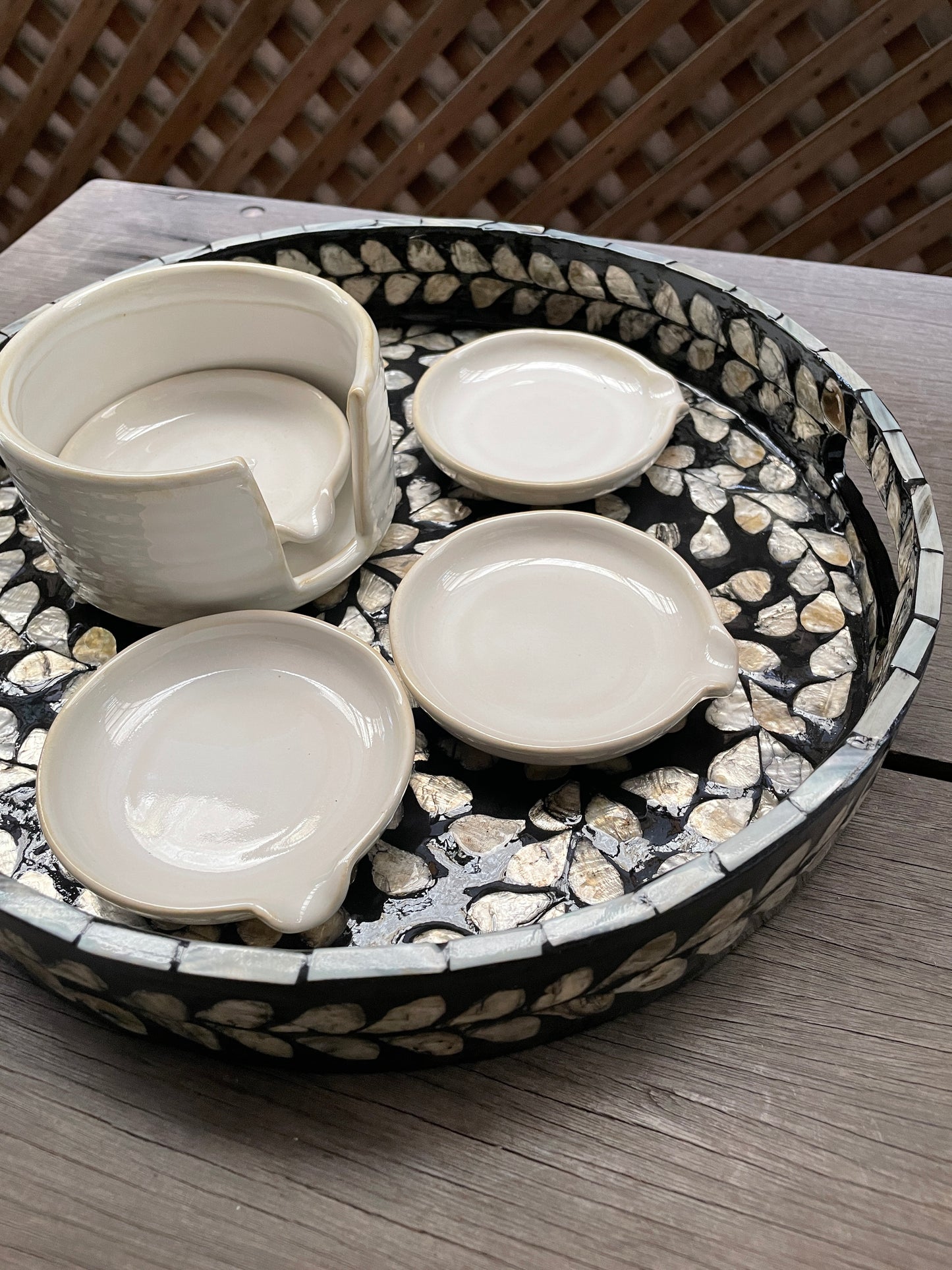 Shio sauce dish set