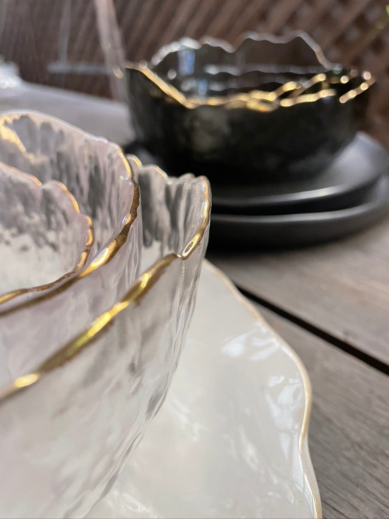Hana glass bowl set