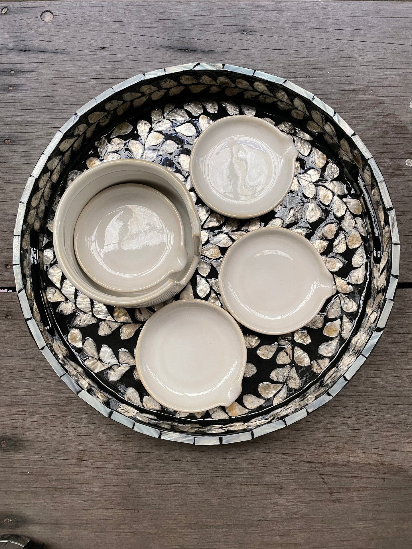 Shio sauce dish set