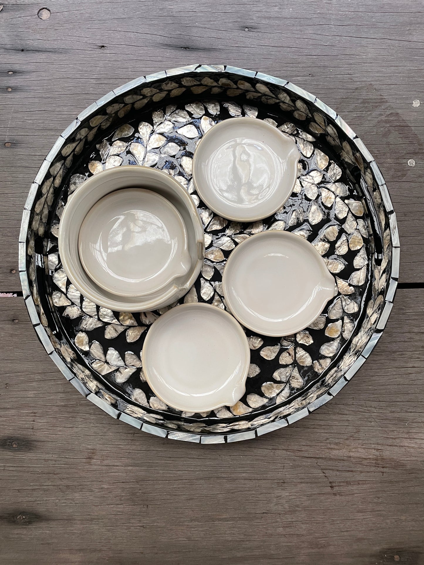 Shio sauce dish set